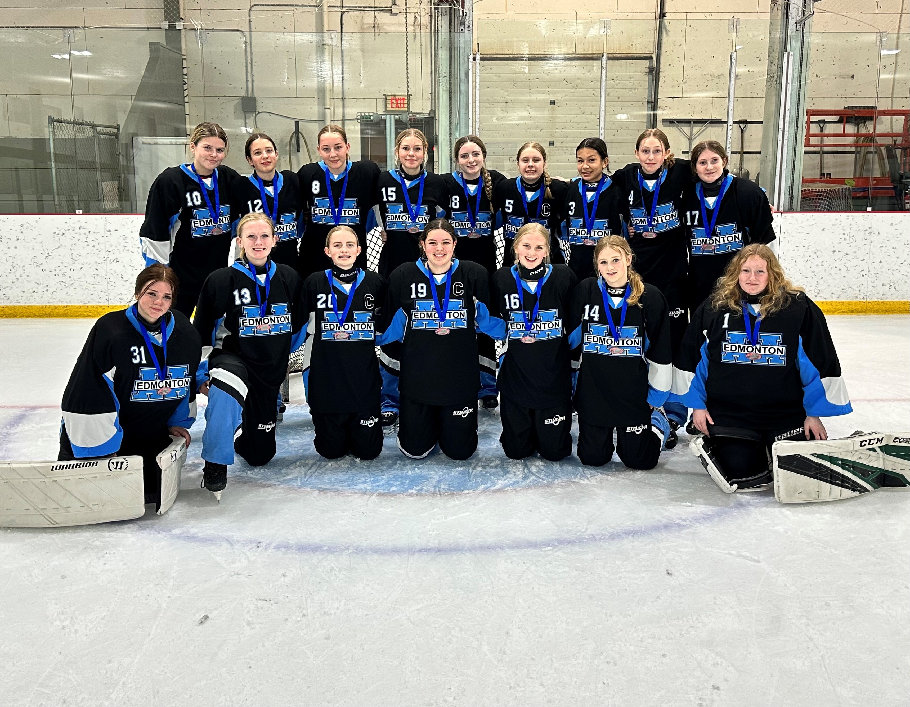 Edmonton Ringette Club Wood Tournament site by RAMP InterActive